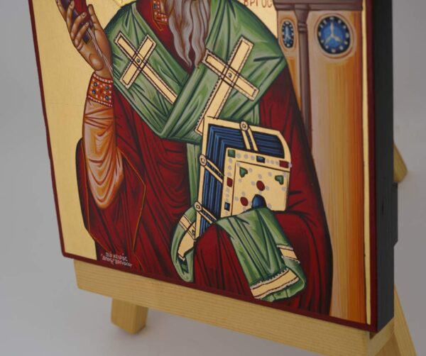 st spyridon icon hand painted orthodox