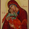 theotokos tenderness icon hand painted greek orthodox
