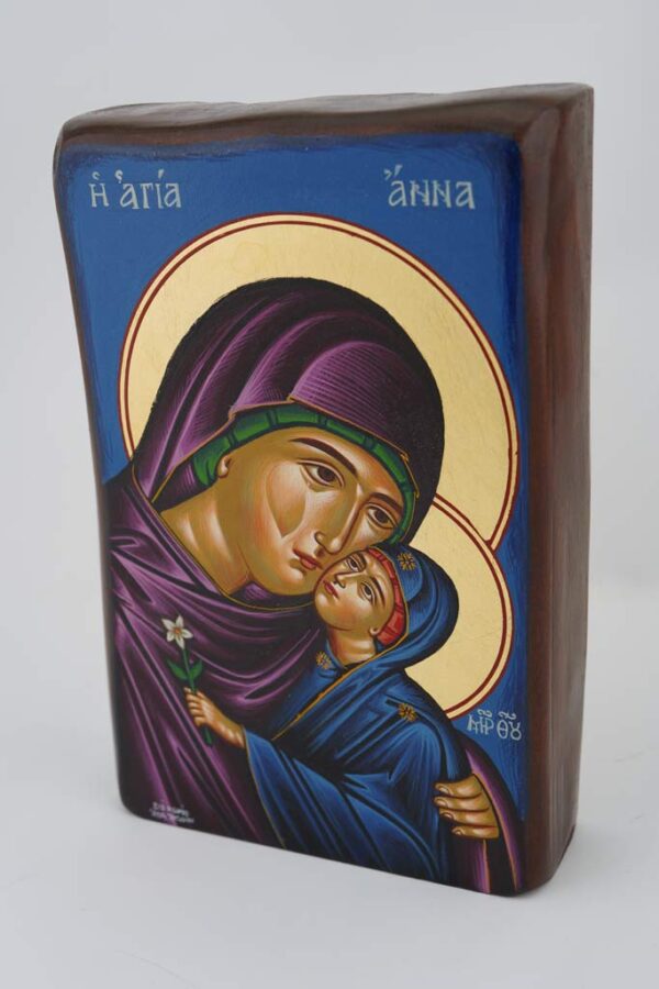 St Anna and Theotokos Icon - Orthodox Icons - BlessedMart