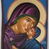 st anna and theotokos icon hand painted greek orthodox