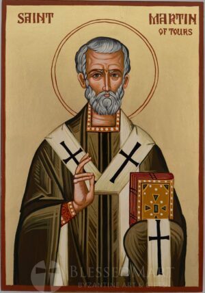 saint martin of tours icon