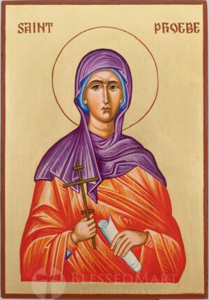 saint phoebe icon