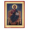 christ enthroned icon