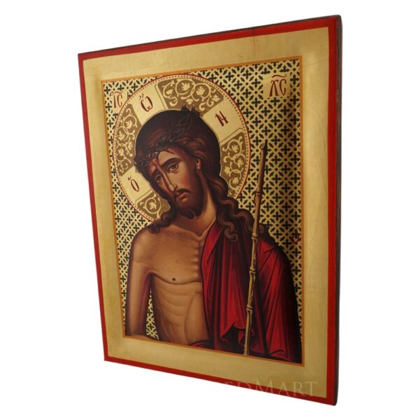 christ the bridegroom icon decorated background