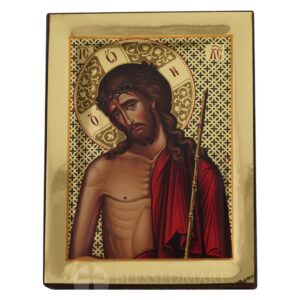 christ the bridegroom icon polished gold