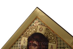 christ the bridegroom icon polished gold