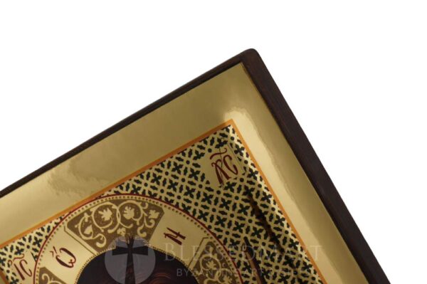 christ the bridegroom icon polished gold