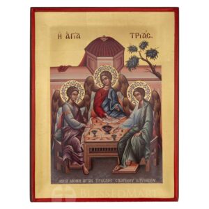 holy trinity icon monastery of sparmos