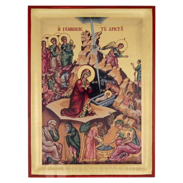 nativity of christ icon