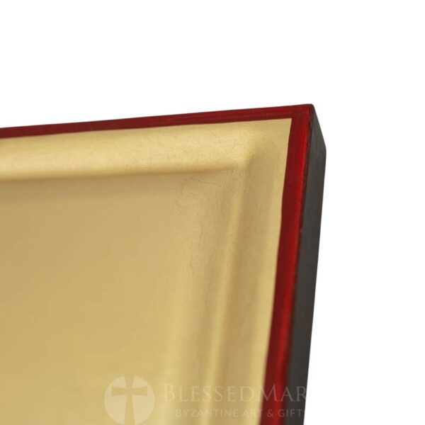 orthodox icon gold leaf background