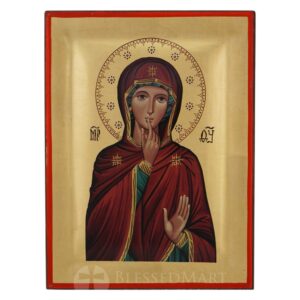 our lady of silence icon