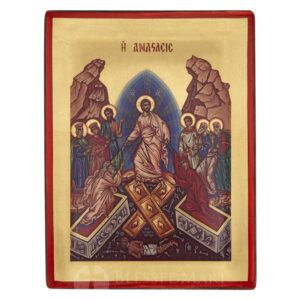 resurrection icon anastasis harrowing of hades
