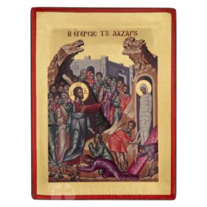 resurrection of lazarus icon