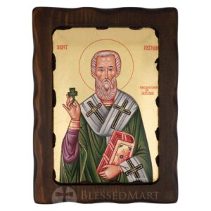 saint patrick icon enlightener of ireland
