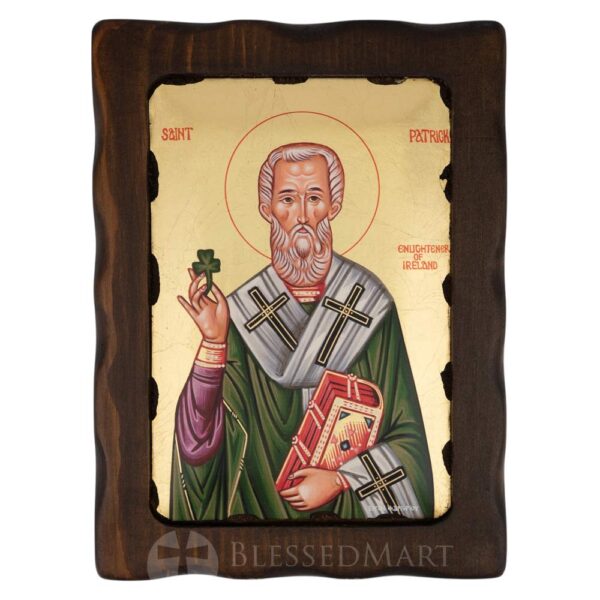 saint patrick icon enlightener of ireland