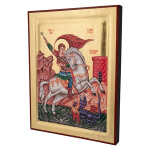 st george slaying the dragon icon