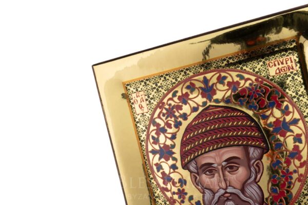 st spyridon of trimythous icon