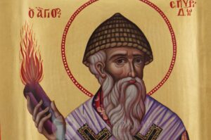st spyridon the wonderworker icon
