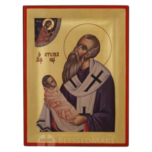 st stylianos icon protector of children