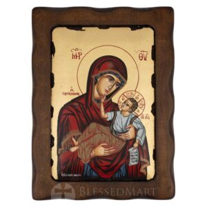 theotokos great grace icon tinos