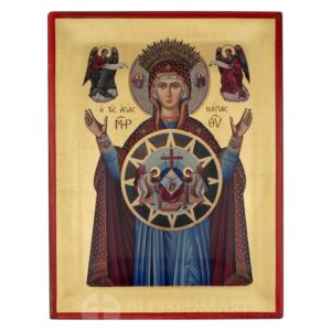 theotokos of the sign icon agia napa