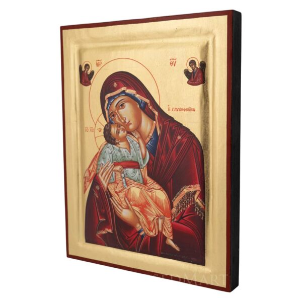 theotokos sweet kissing icon