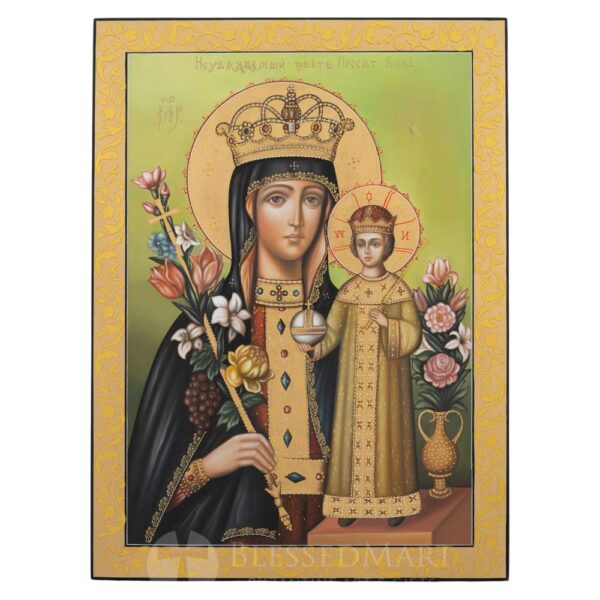theotokos the unfading flower icon