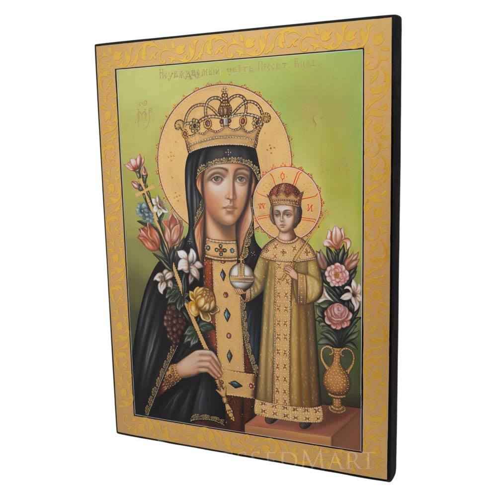 theotokos the unfading flower icon