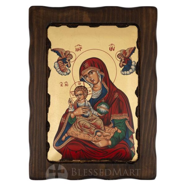 theotokos vrefokratousa icon corfu