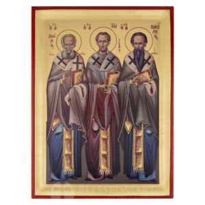 three holy hierarchs icon