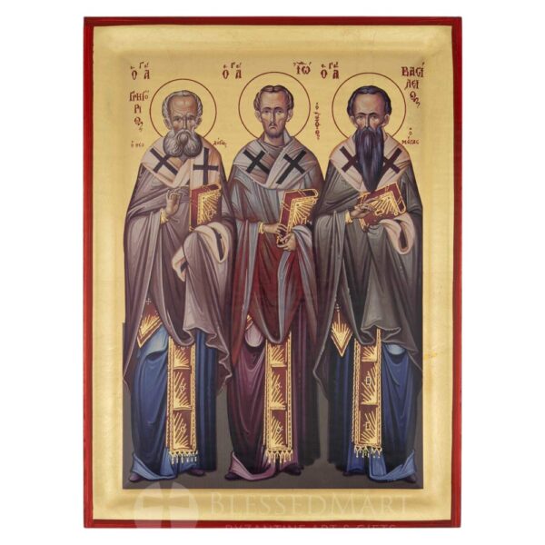 three holy hierarchs icon