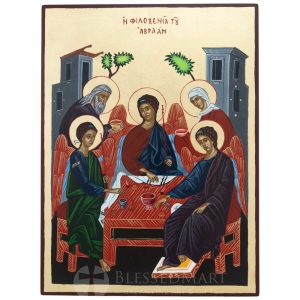 hospitality of abraham icon