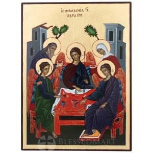 hospitality of abraham icon