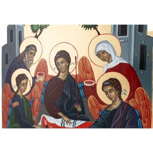hospitality of abraham icon