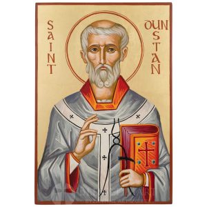 saint dunstan of canterbury icon
