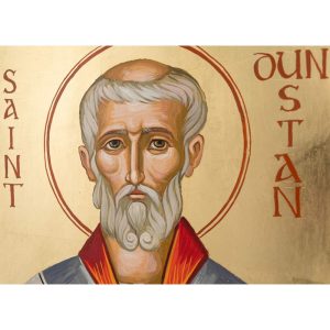 saint dunstan of canterbury icon