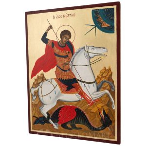 saint george slaying the dragon icon