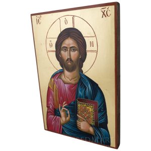 jesus christ pantocrator closed book icon