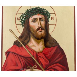 christ the crown of thorns icon