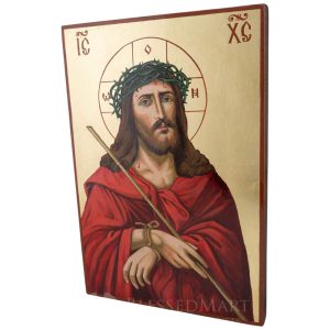 christ the crown of thorns icon