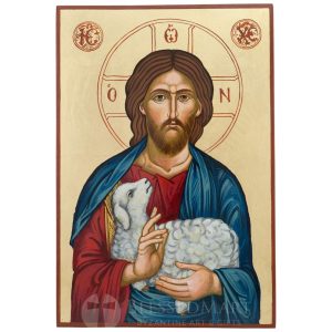 jesus christ the good shepard icon