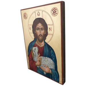 jesus christ the good shepard icon