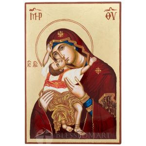 theotokos sweet kissing icon