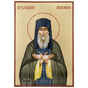 st siluan the athonite icon