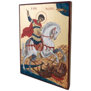 st george slaying the dragon icon