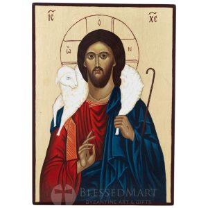 christ the good shepherd icon