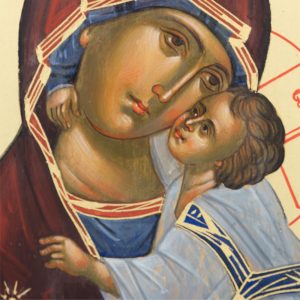 theotokos sweet kissing icon