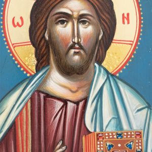 christ pantocrator closed book icon