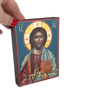 christ pantocrator closed book icon