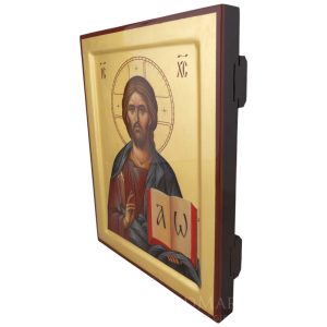 christ pantocrator open book icon